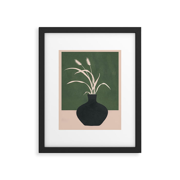Minimal Abstract Vase Art I Framed Art Print Gallery Image 1