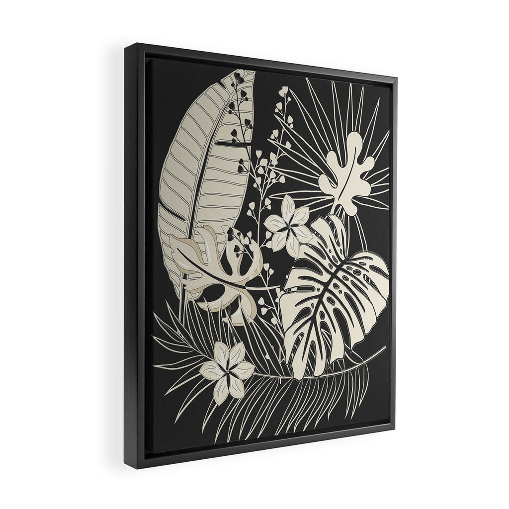 Minimal Botanica 1 Framed Canvas Print Gallery Image 2