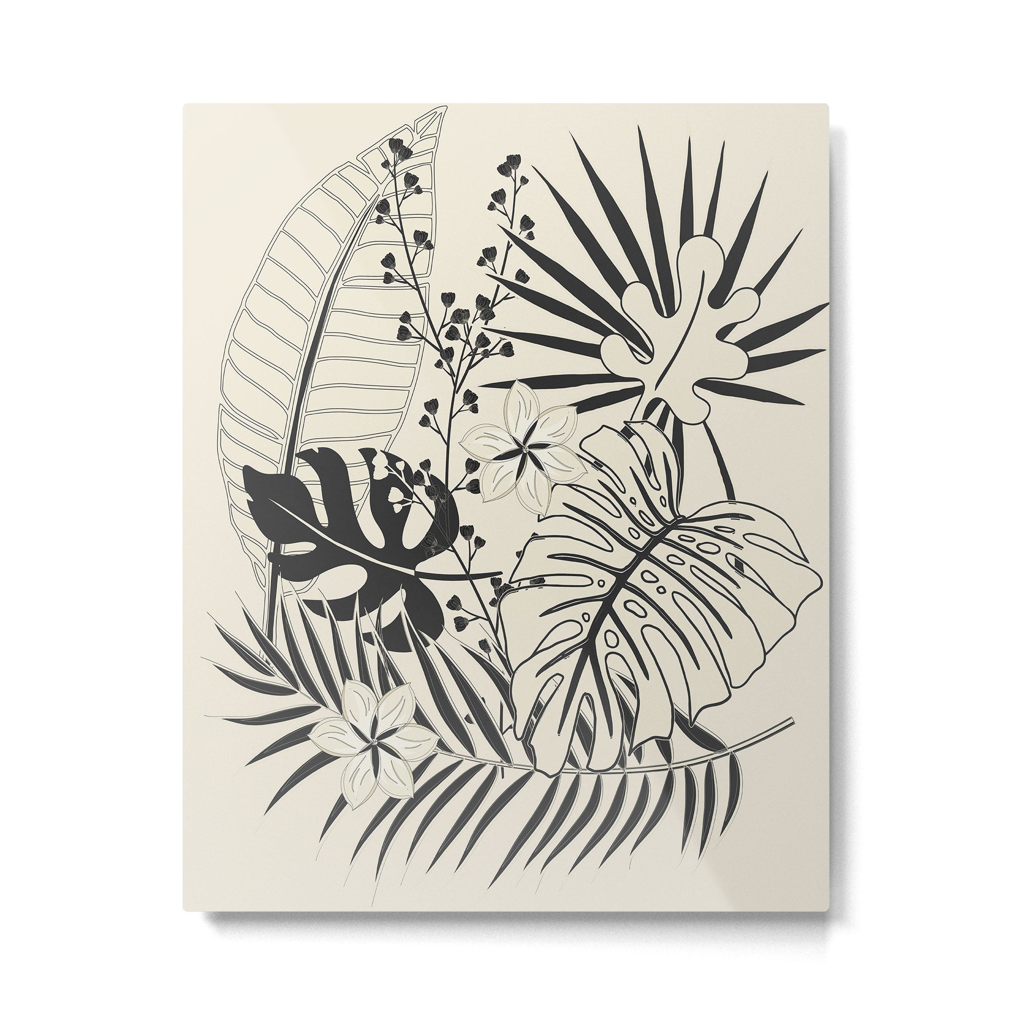 Minimal Botanica 2 Metal Print Gallery Image 6