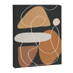 Minimal Colorful Abstract Shapes 1 Canvas Print Gallery Image 6