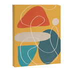Minimal Colorful Abstract Shapes 3 Canvas Print Gallery Image 6