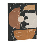 Minimal Colorful Abstract Shapes 5 Canvas Print Gallery Image 6