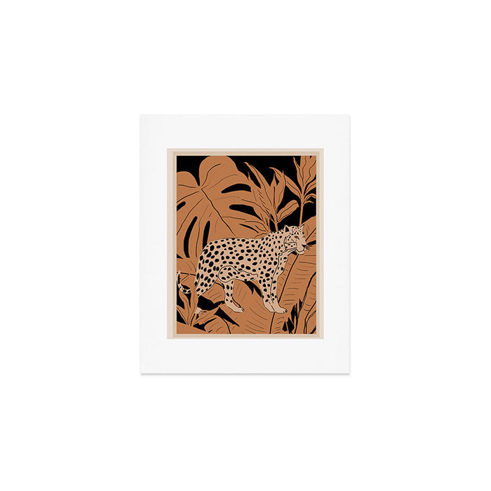 Minimal Jungle Abstract Art 1 Art Print Gallery Image 1