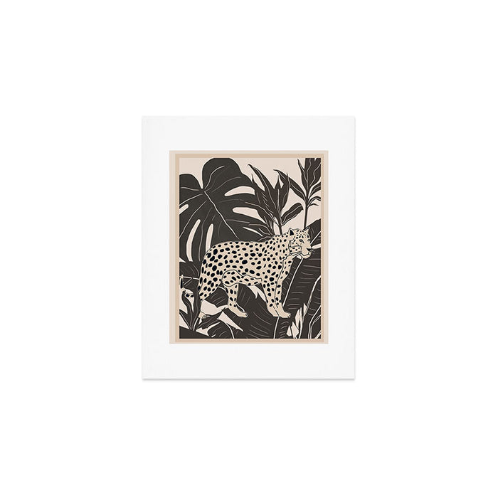 Minimal Jungle Abstract Art 2 Art Print Gallery Image 1