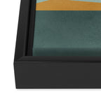 Minimal Line Scape III Framed Canvas Print Gallery Image 3