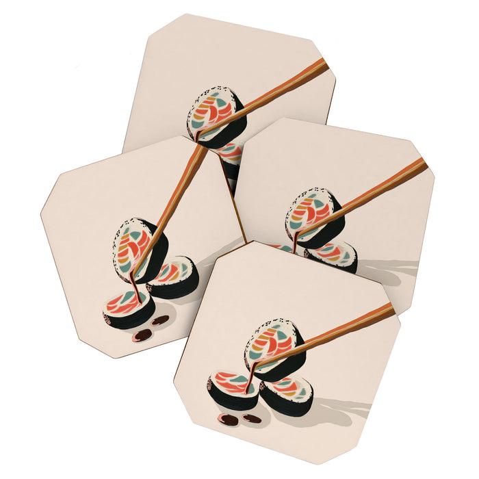 Minimal Sushi Coaster Gallery Image 1
