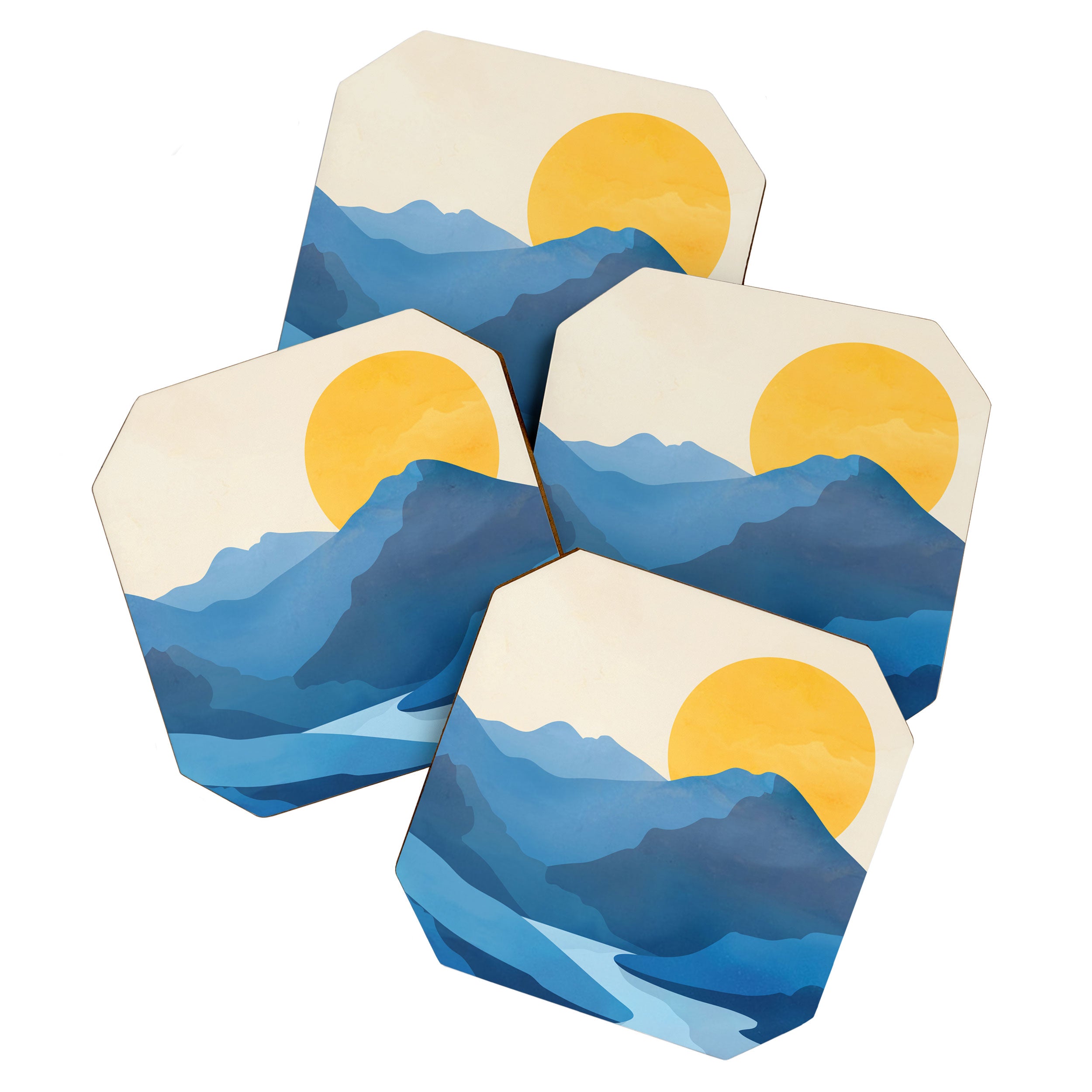 Minimalistic Landscape 10   Coaster Gallery Image 1