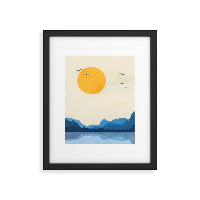 Minimalistic Landscape 11 Framed Art Print Gallery Image 1