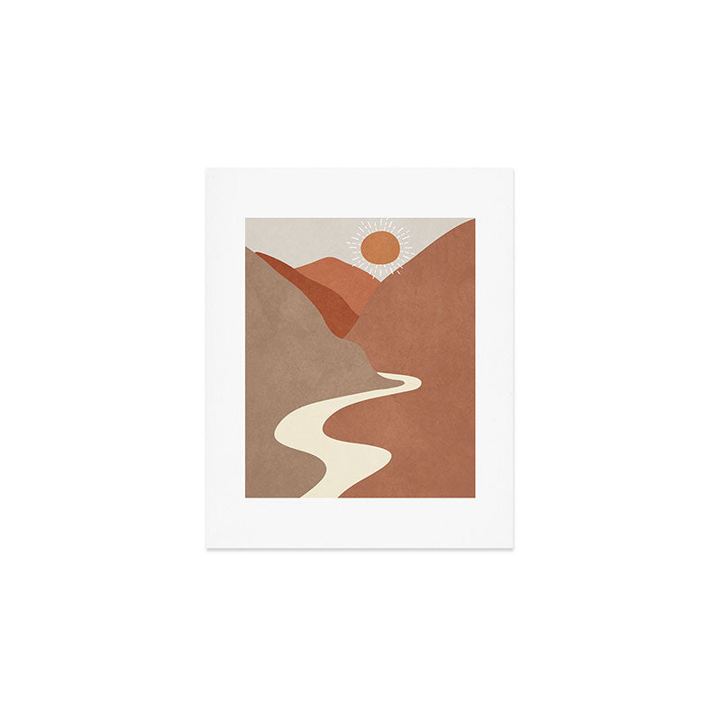 Minimalistic Landscape I Art Print Gallery Image 1