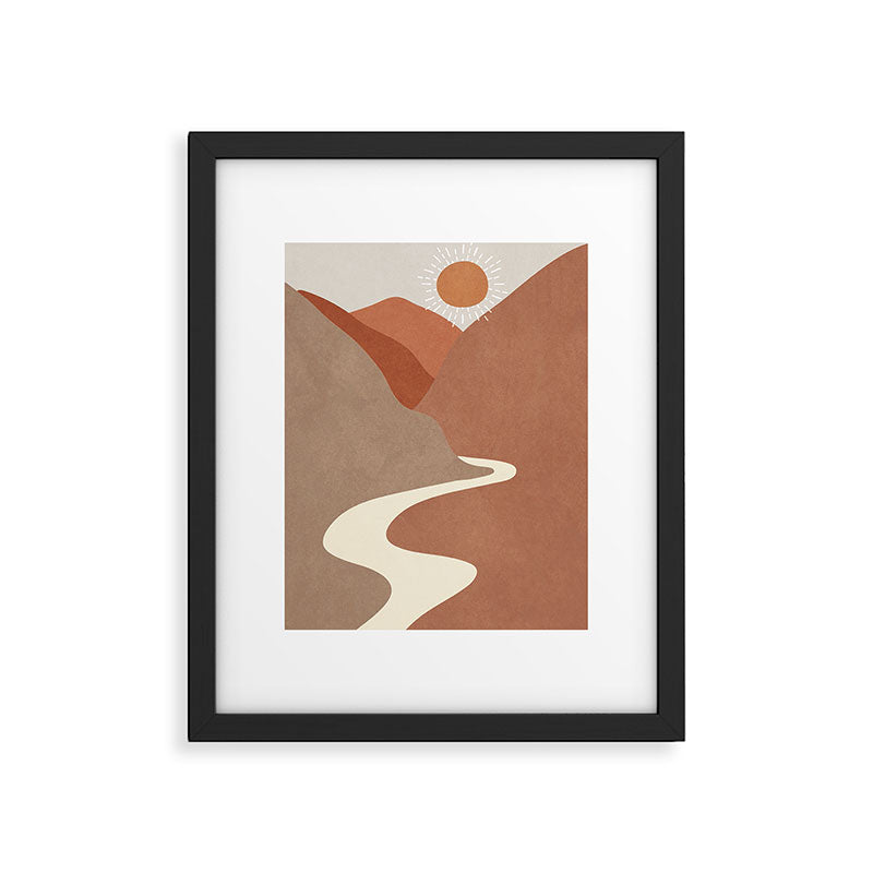 Minimalistic Landscape I Framed Art Print Gallery Image 5