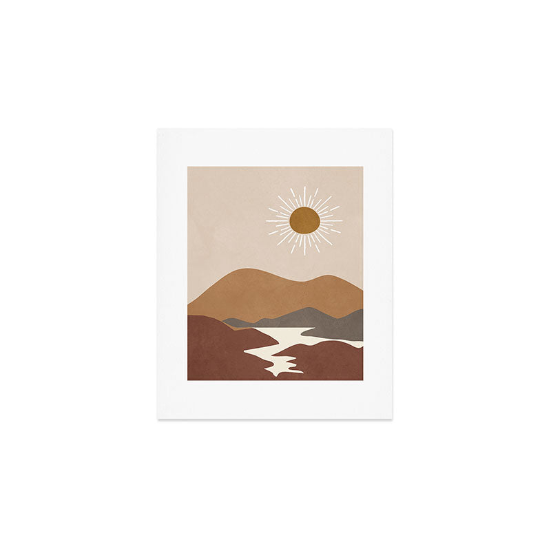 Minimalistic Landscape II Art Print Gallery Image 1