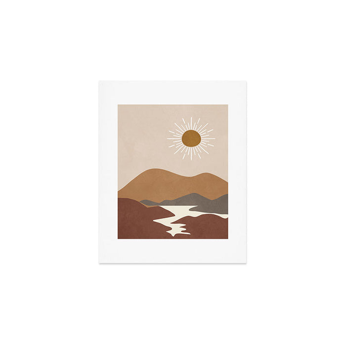 Minimalistic Landscape II Art Print Gallery Image 1