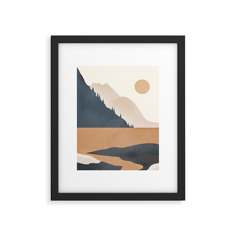 Minimalistic Landscape IV Framed Art Print Gallery Image 5