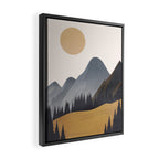 Minimalistic Landscape VI Framed Canvas Print Gallery Image 2