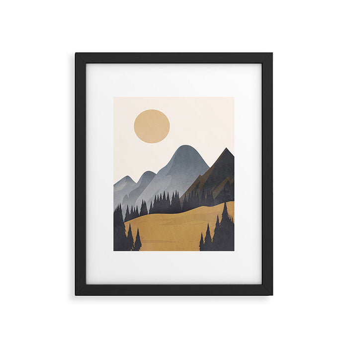 Minimalistic Landscape VI Framed Art Print Gallery Image 1