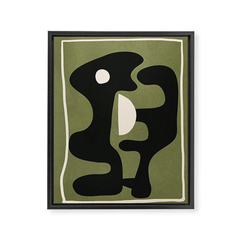 Modern Abstract Art 21 Framed Canvas Print Gallery Image 6