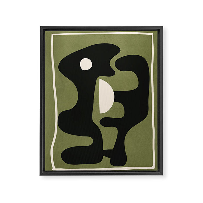 Modern Abstract Art 21 Framed Canvas Print Gallery Image 1