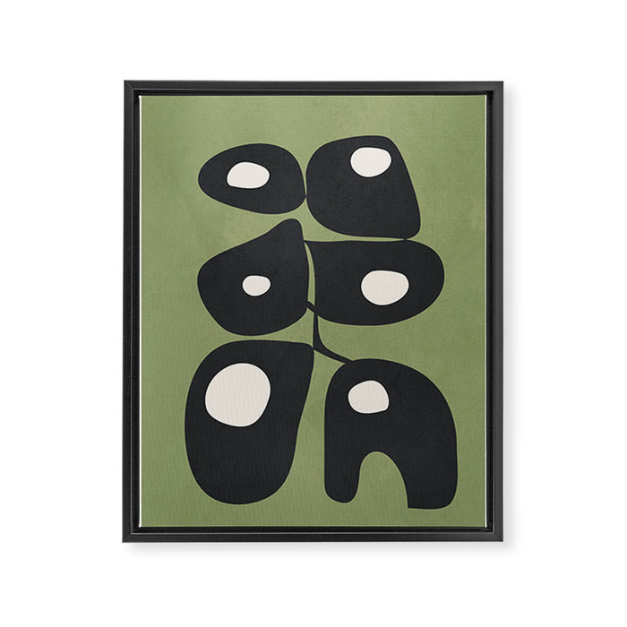 Modern Abstract Art 33 Framed Canvas Print Gallery Image 1