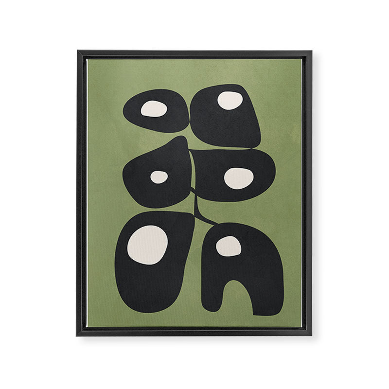 Modern Abstract Art 33 Framed Canvas Print Gallery Image 6