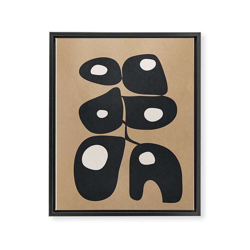 Modern Abstract Art 35 Framed Canvas Print Gallery Image 6