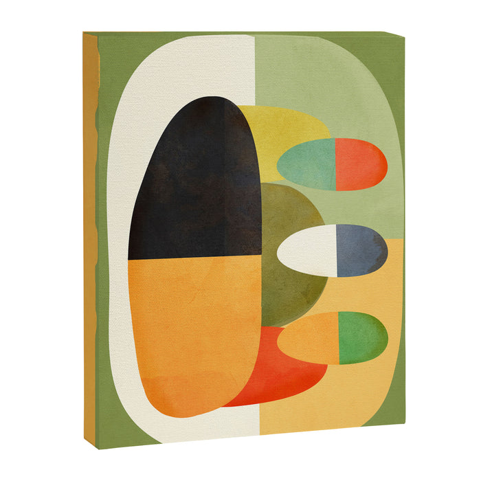 Modern Abstract Geometric Art 26 Canvas Print Gallery Image 1