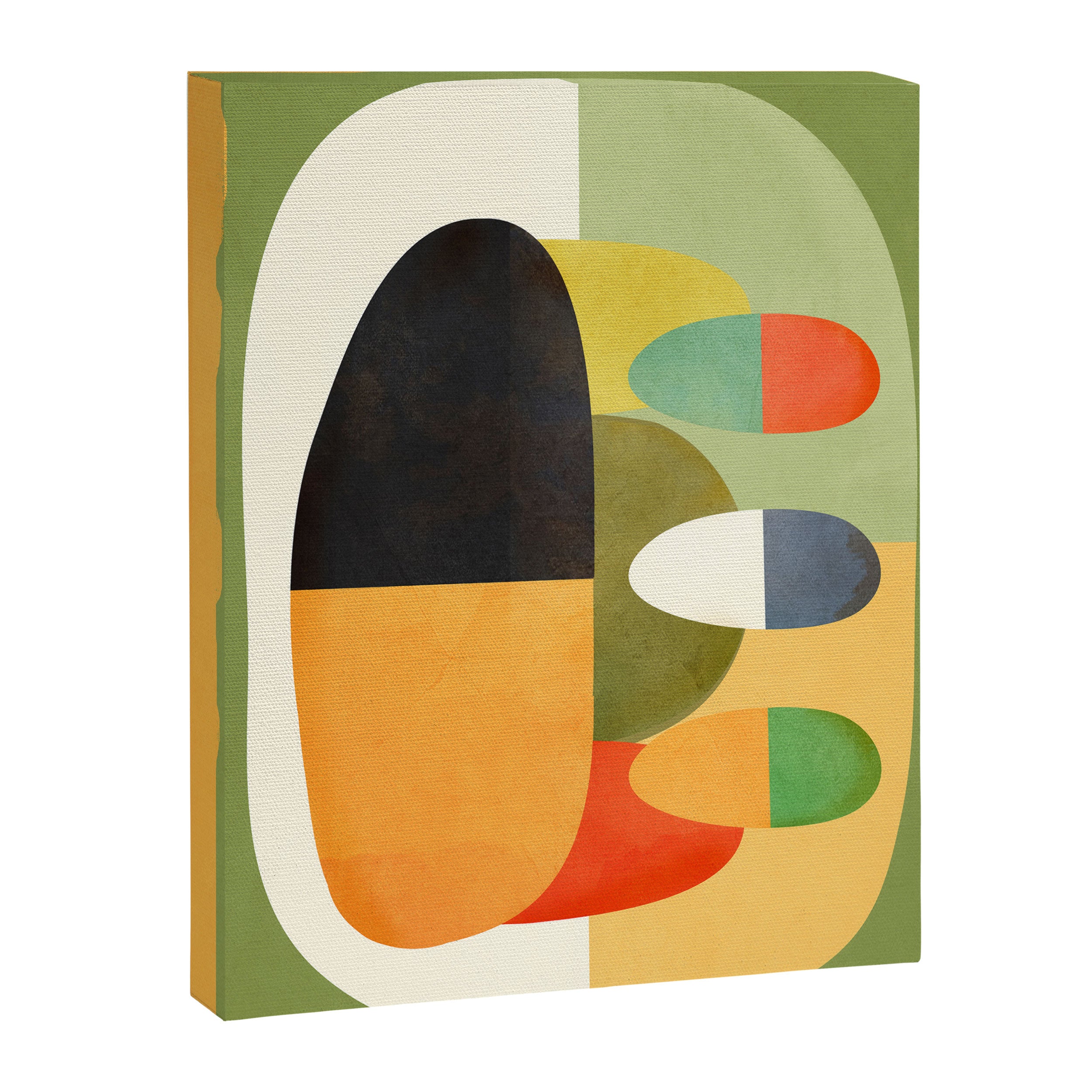 Modern Abstract Geometric Art 26 Canvas Print Gallery Image 8