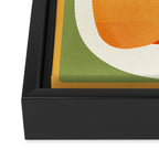 Modern Abstract Geometric Art 26 Framed Canvas Print Gallery Image 3