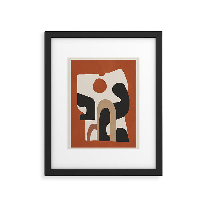 Modern Abstract Minimal Art 1 Framed Art Print Gallery Image 1