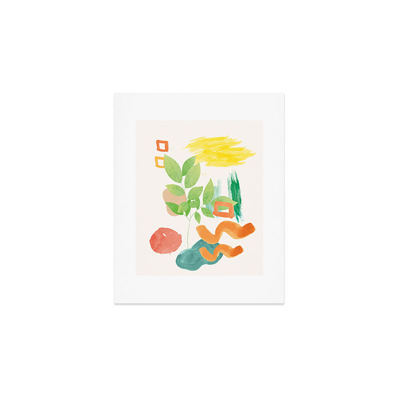 Modern Abstract Watercolour Art VI Art Print Gallery Image 1