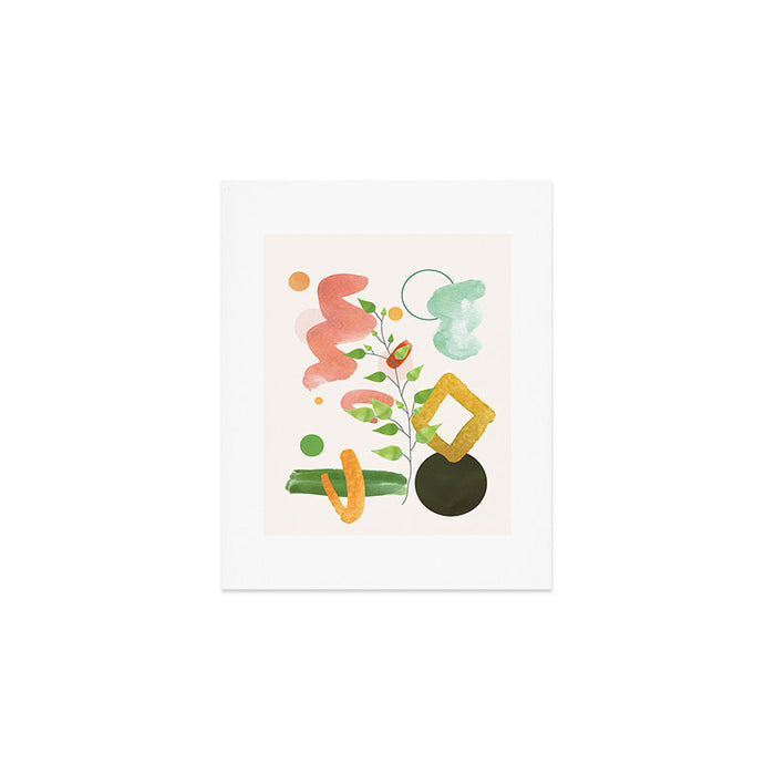 Modern Abstract Watercolour Art II Art Print Gallery Image 1
