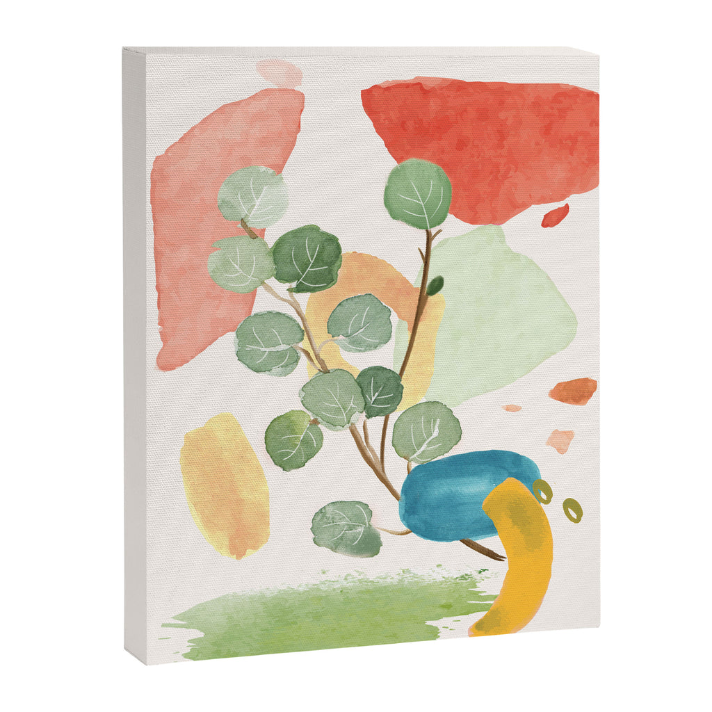 Modern Abstract Watercolour Art IV Canvas Print Gallery Image 6