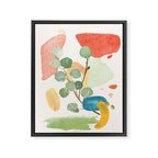 Modern Abstract Watercolour Art IV Framed Canvas Print Gallery Image 6