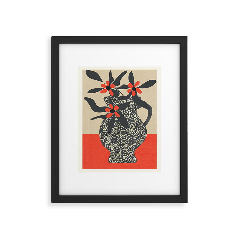 Modern Bloom 3 Framed Art Print Gallery Image 5