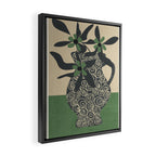 Modern Bloom 4 Framed Canvas Print Gallery Image 2