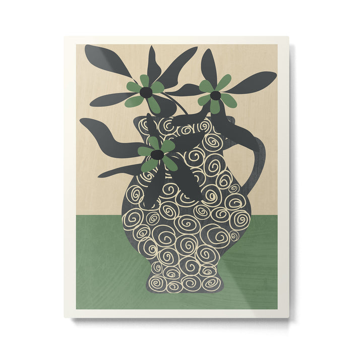 Modern Bloom 4 Metal Print Gallery Image 1
