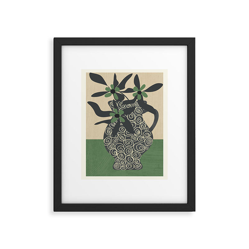 Modern Bloom 4 Framed Art Print Gallery Image 5