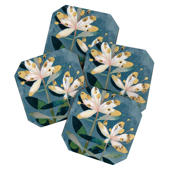 Modern Botanical Duo Coaster Gallery Image 1