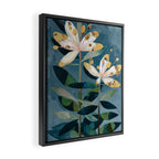 Modern Botanical Duo Framed Canvas Print Gallery Image 2