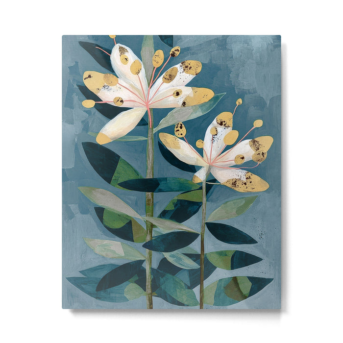 Modern Botanical Duo Metal Print Gallery Image 1