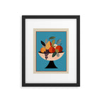 Modern Fruit Bowl I Framed Art Print Gallery Image 5