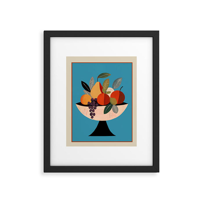Modern Fruit Bowl I Framed Art Print Gallery Image 1