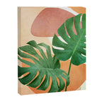 Monstera Leaves Canvas Print Gallery Image 6