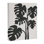 Monstera Line Canvas Print Gallery Image 6