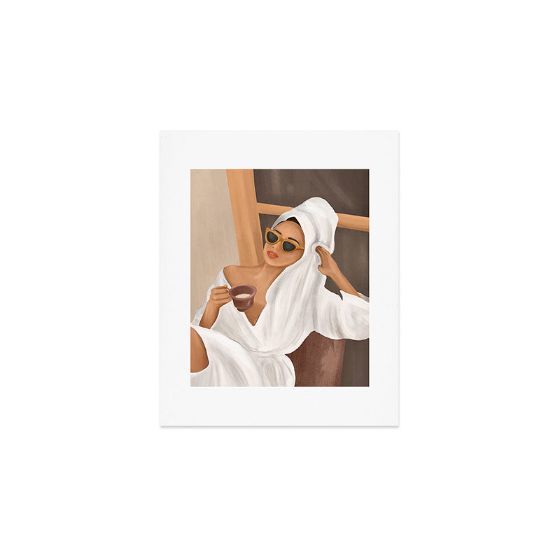 Morning Coffee Art Print Gallery Image 1