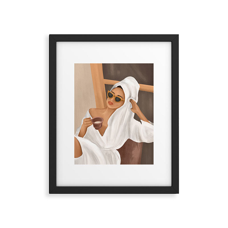Morning Coffee Framed Art Print Gallery Image 4