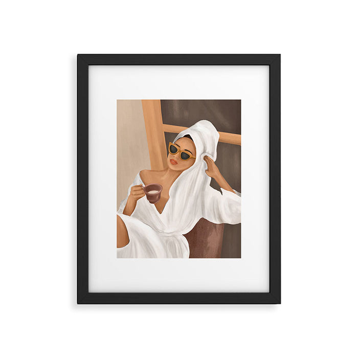 Morning Coffee Framed Art Print Gallery Image 1