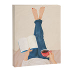 Morning Read Canvas Print Gallery Image 6