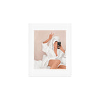 Morning Selfie Art Print Gallery Image 1