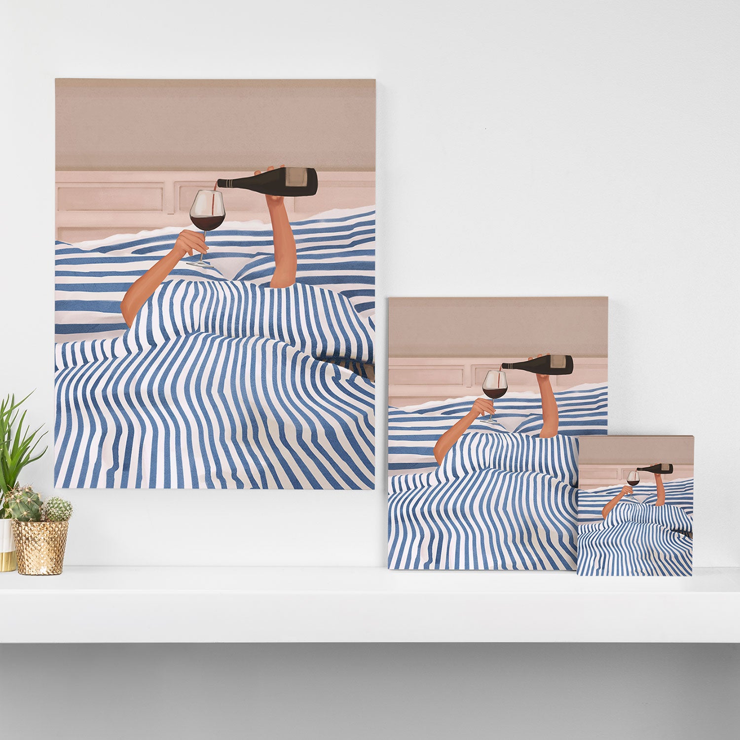 Morning Wine 3 Canvas Print Gallery Image 3