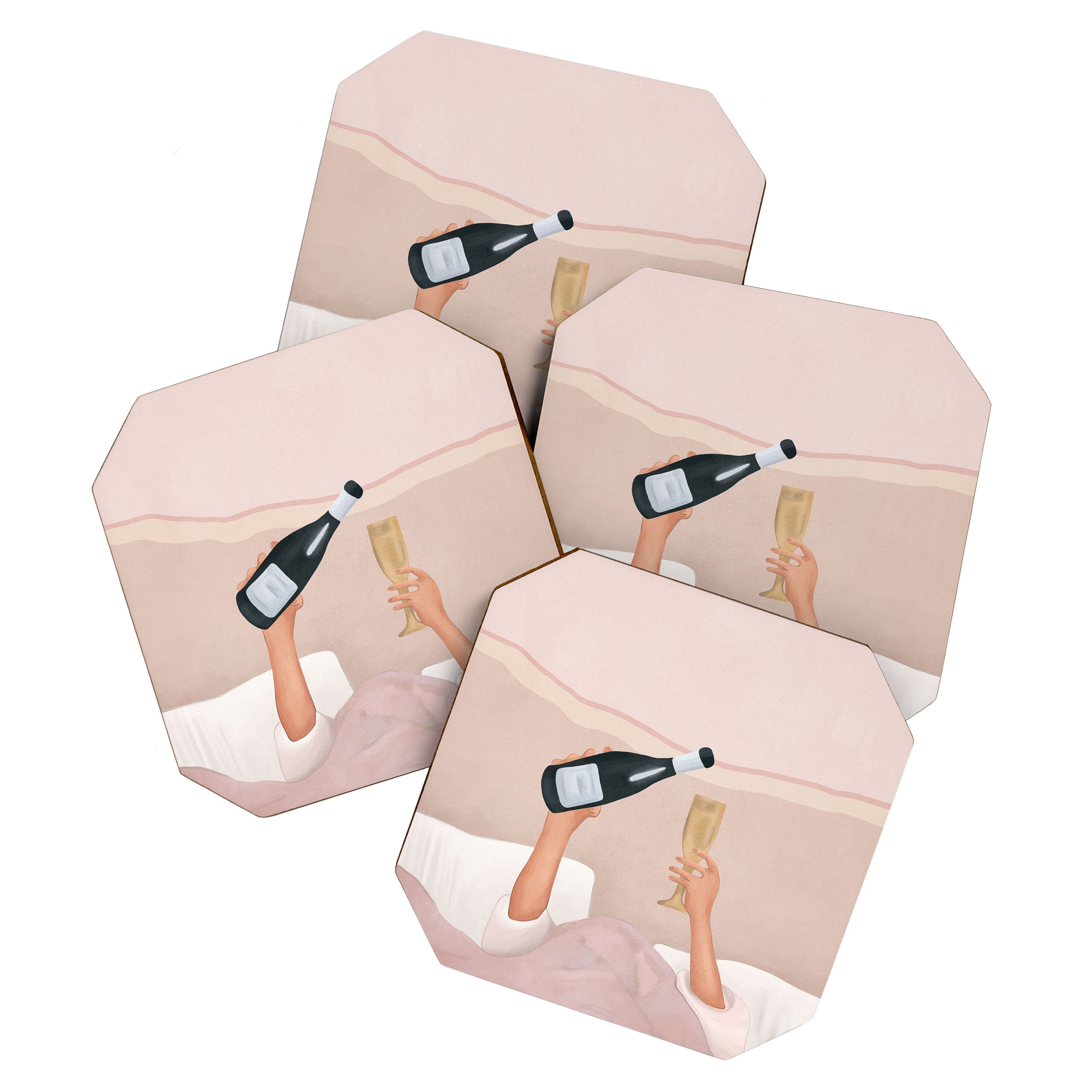 Morning Wine Coaster Gallery Image 1